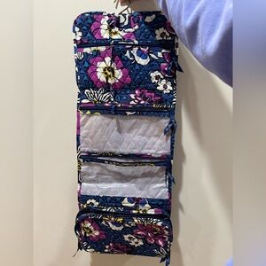 Vera Bradley Quilted Hanging Cosmetic Organizer